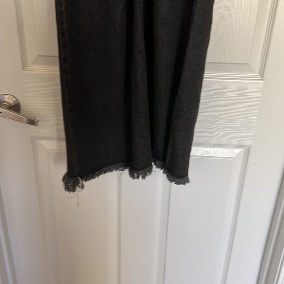 NWT PRPS BLACK DISTRESSED DENIM DESIGNER DRESS! - Picture 13 of 14